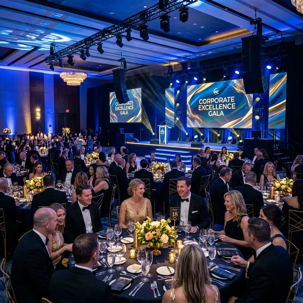Corporate gala event